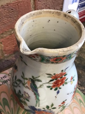 Lot 176 - An early 18th century Chinese jug with...