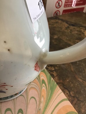 Lot 176 - An early 18th century Chinese jug with...