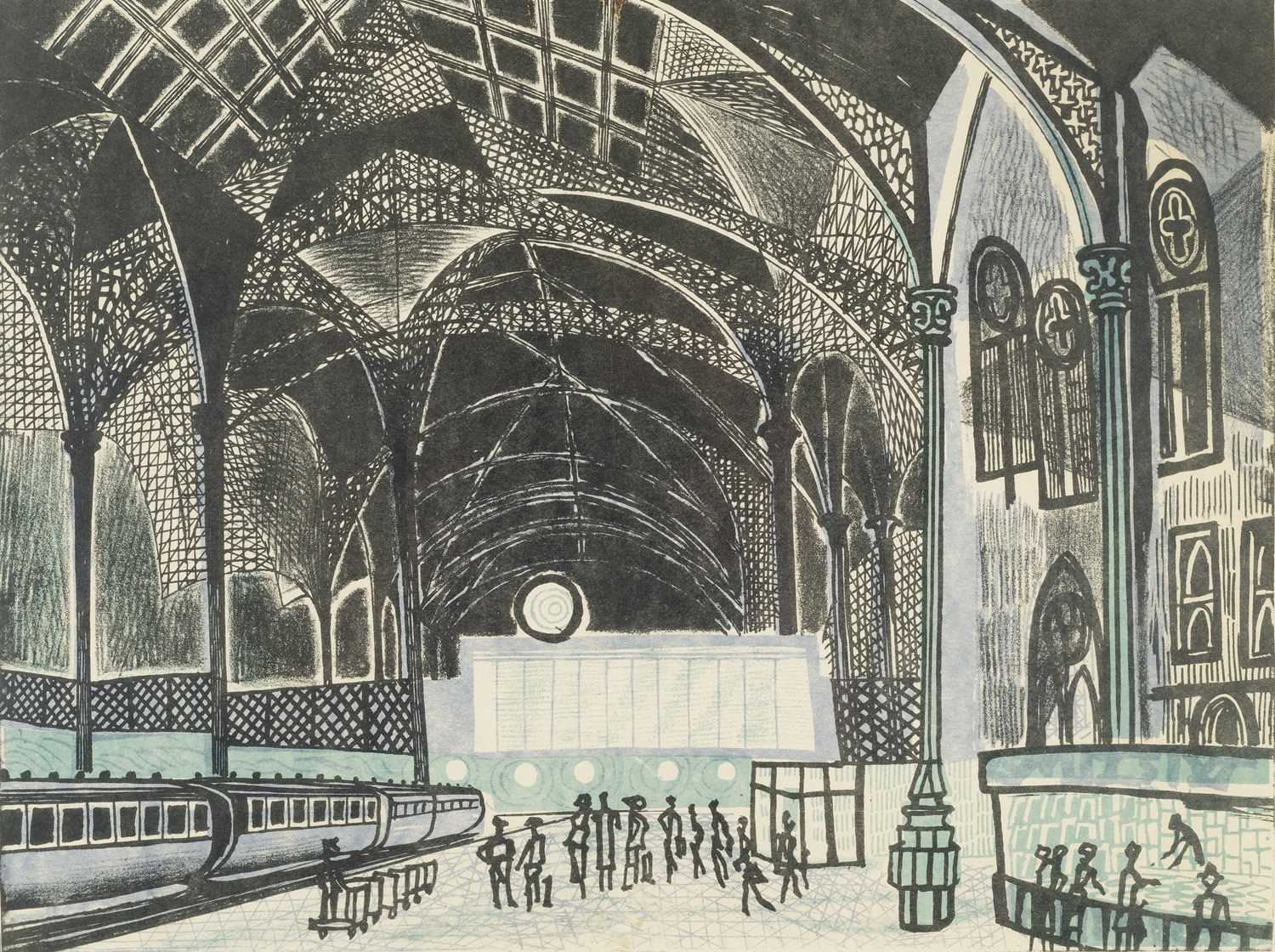 Lot 33 - Edward Bawden (1903-1989) Liverpool Street...