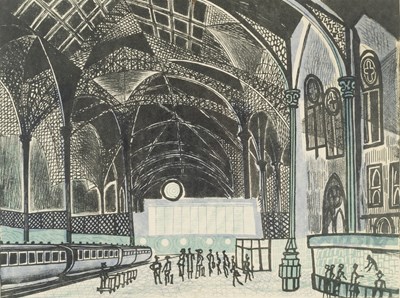 Lot 33 - Edward Bawden (1903-1989) Liverpool Street...