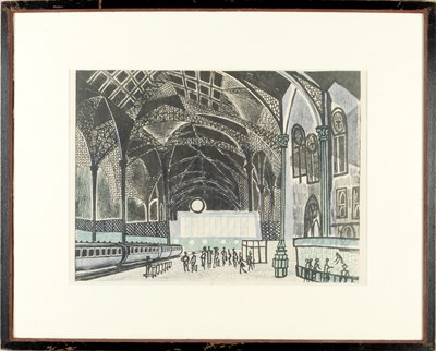 Lot 33 - Edward Bawden (1903-1989) Liverpool Street...