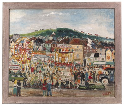 Lot 88 - Bryan Robey (20th century) Fairground,...