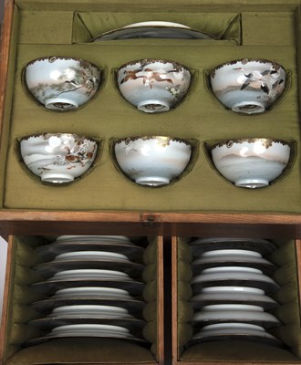 Lot 93 - An early 20th century Japanese eggshell...