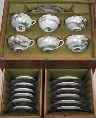 Lot 93 - An early 20th century Japanese eggshell...