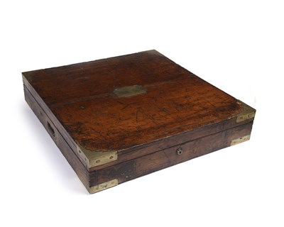Lot 95 - A 19th century oak and silver box by Angell &...
