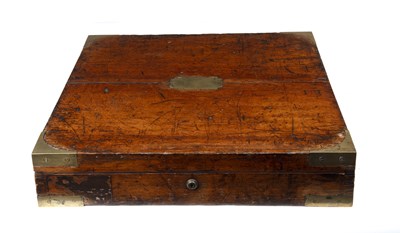 Lot 95 - A 19th century oak and silver box by Angell &...