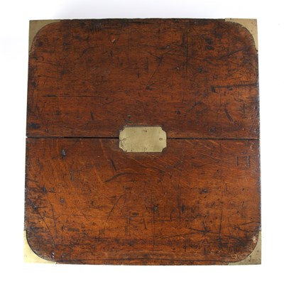 Lot 95 - A 19th century oak and silver box by Angell &...