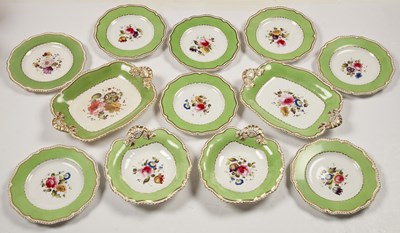 Lot 300 - Porcelain dessert service Royal Crown Derby...