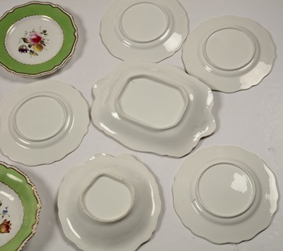 Lot 300 - Porcelain dessert service Royal Crown Derby...