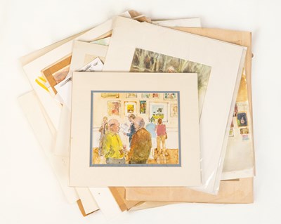 Lot 28 - Tony Herbert (1927-2024) 'The Art Class',...
