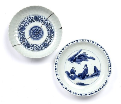 Lot 127 - Two blue and Ko Sometsuke blue and white...