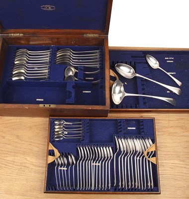 Lot 229 - Joseph Rodgers and Sons Oak cased part canteen...