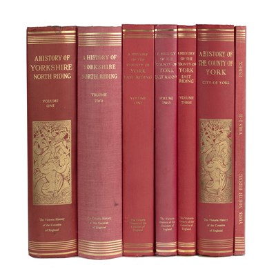 Lot 405 - VICTORIA COUNTY HISTORY OF YORKSHIRE. EAST...