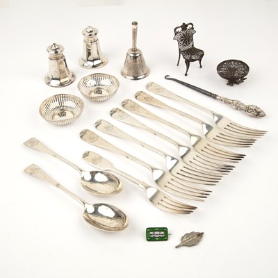 Lot Group of various silver and miscellaneous...