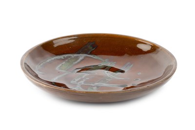 Lot 686 - George Owen-Jones (1916-1997) Dish with iron...