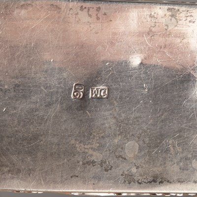 Lot 170 - Dragon tray and box Wang Hing white...