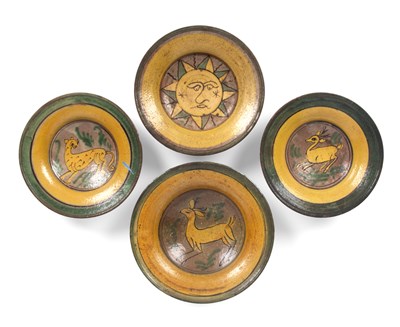 Lot 125 - Four 19th century Guatemalan Majolica Montiel...