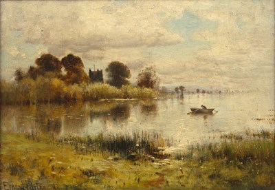 Lot 137 - Ernest Parton (American, 1845-1938) study of a...