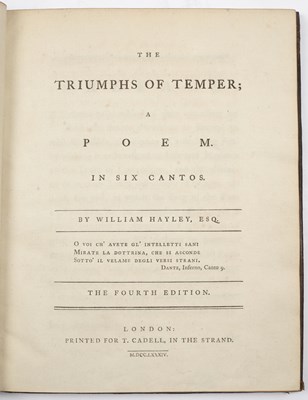 Lot 430 - 18th / 19th Century English Poetry:- Evans...