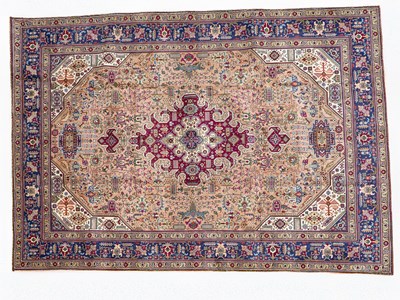 Lot 1272 - A Tabriz-style carpet
