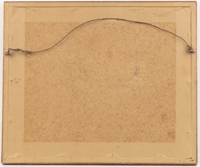 Lot 270 - Small etching Tibetan, 17th Century depicting...