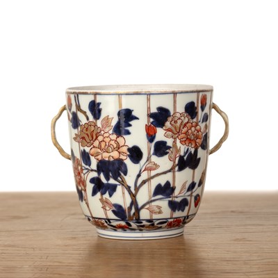 Lot 139 - Imari two-handled large cup/vase Japanese,...