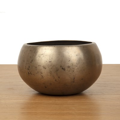 Lot 365 - Semi-circular self-amplifying singing bowl...
