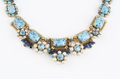 Lot 124 - A costume necklace by Christian Dior, designed...