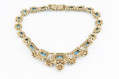 Lot 124 - A costume necklace by Christian Dior, designed...