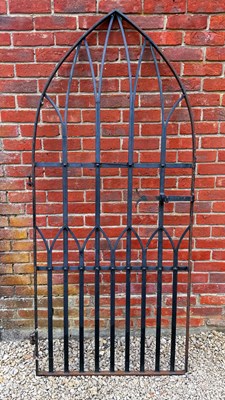 Lot 1406 - A Gothic-style garden gate