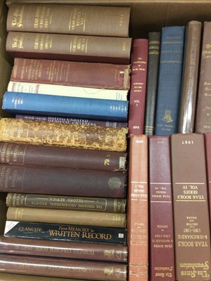 Lot 452 - CARTURALIES inc Glastonbury, Osney Abbey,...