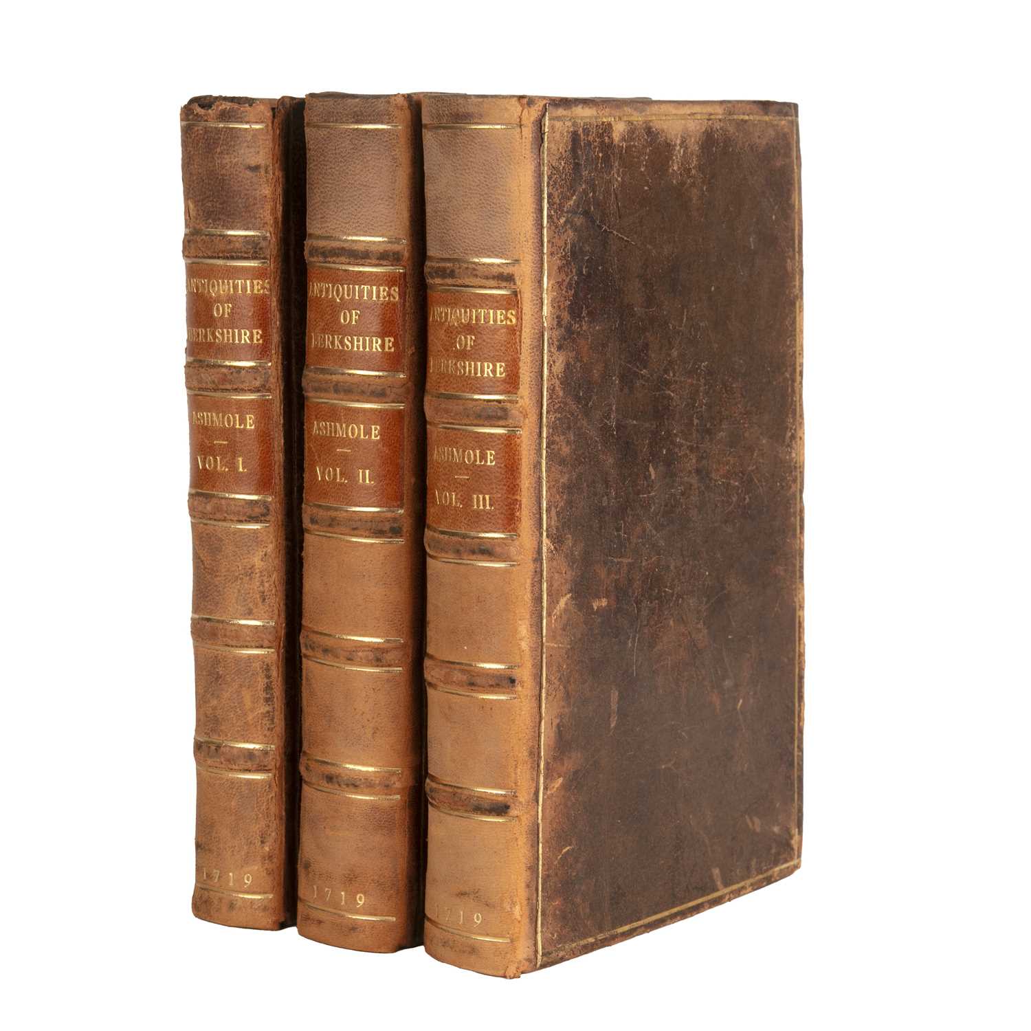 Lot 453 - ASHMOLE (ELIAS) The Antiquities of Berkshire 3...
