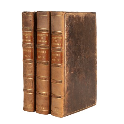 Lot 453 - ASHMOLE (ELIAS) The Antiquities of Berkshire 3...