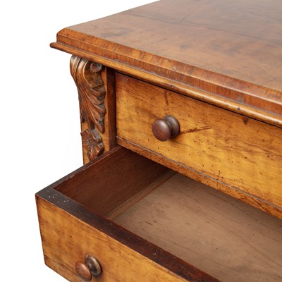 Lot 90 - An early Victorian mahogany Wellington chest...