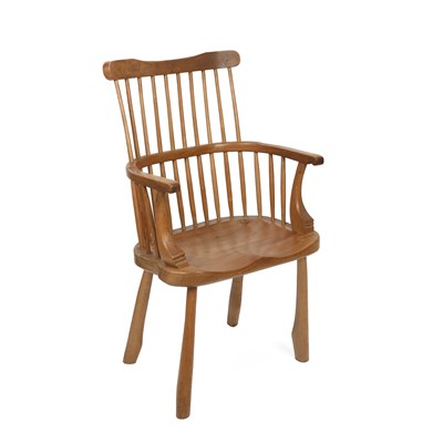 Lot 131 - A modern comb back Windsor chair 60cm wide...