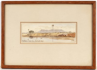 Lot 321 - Edward Lear (1812-1888) View on the Nile,...