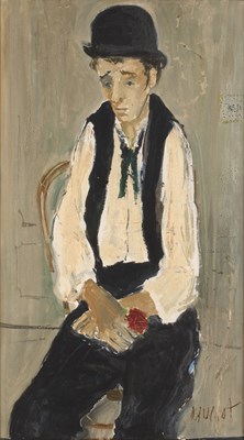 Lot 440 - Gabriel Dauchot (1927-2003) Portrait of a...
