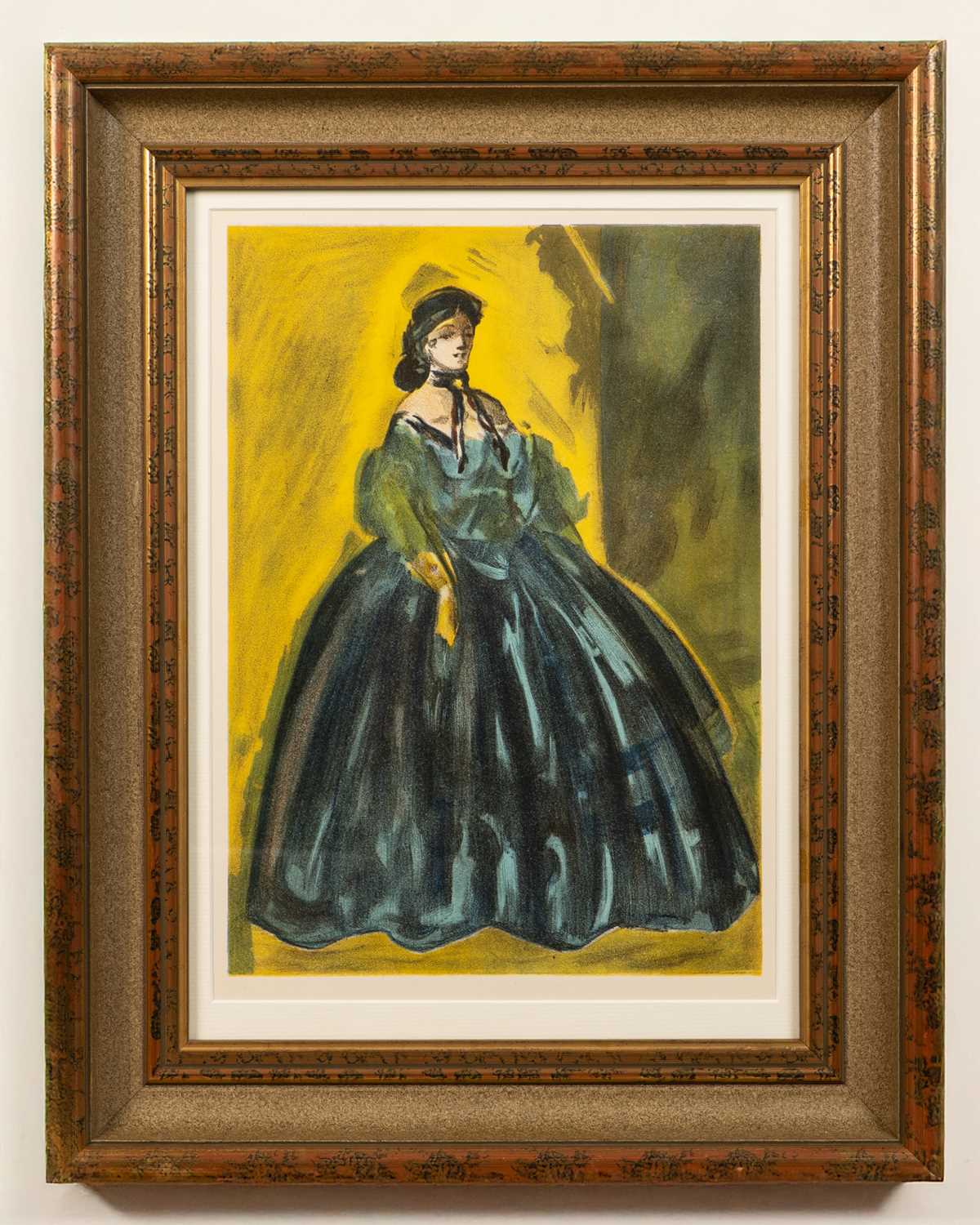 Lot 121 - Constantin Guys "De Jeune Femme" Colour...