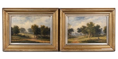 Lot 476 - A pair of 19th century rural scenes