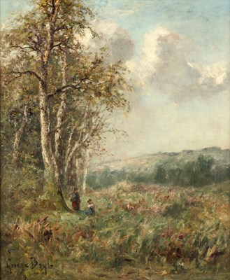 Lot 439 - George Boyle (1842-1930) Pastoral landscape...