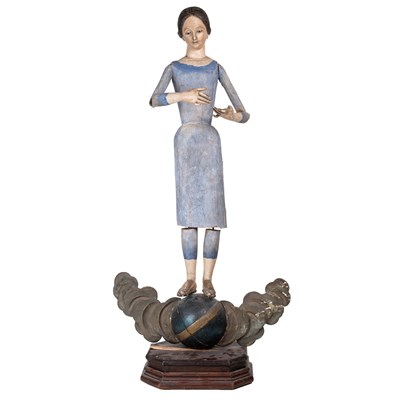 Lot 1142 - A 19th century Continental religious mannequin