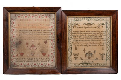 Lot 1311 - Two 19th century samplers