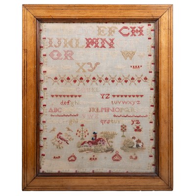 Lot 1266 - A Victorian sampler