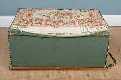 Lot 1044 - A Victorian ottoman stool