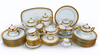 Lot 4 - A Pirkenhammer Czechoslovakian porcelain part dinner tea and coffee service