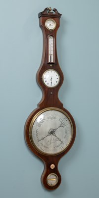 Lot 432 - A wheel barometer
