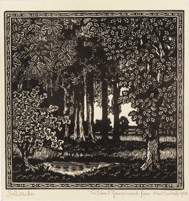 Lot 273 - Alec Buckels (1892-1972) Solitude; and...