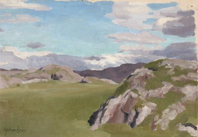 Lot 132 - Stephen Bone (1904-1958) Scottish landscape...