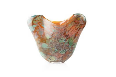 Lot 843 - Peter Layton (b.1937) Large glass vase Reef...