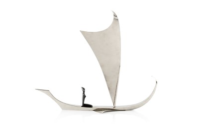 Lot 874 - Karl Hagenauer (1898-1956) Sailing boat...